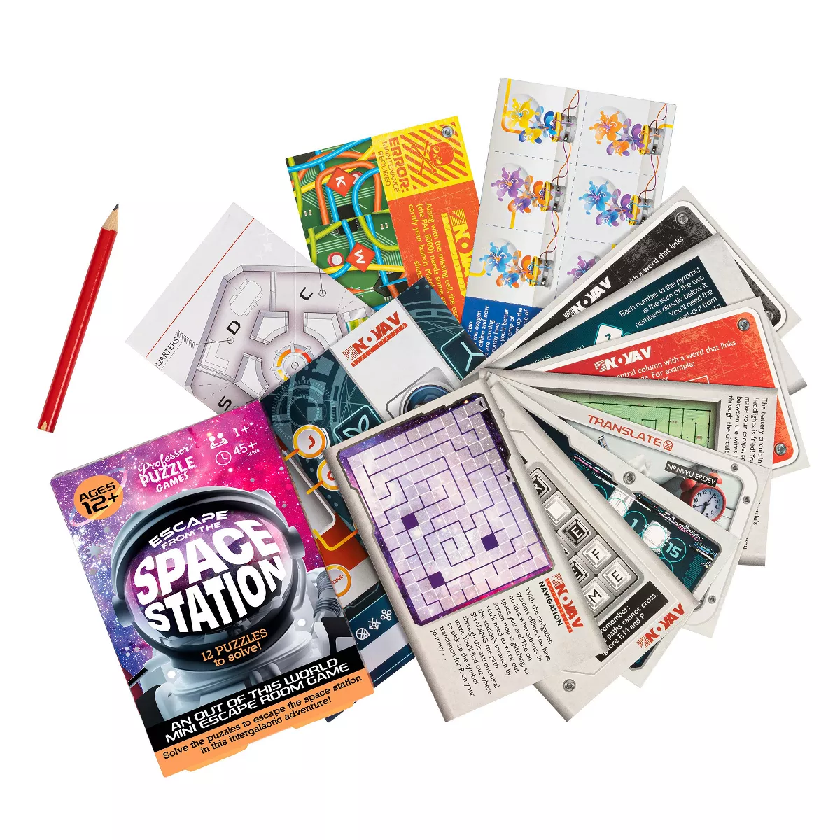 Professor Puzzle : Escape From The Space Station